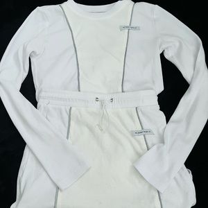 My Baby Made It Two Piece Skirt Set